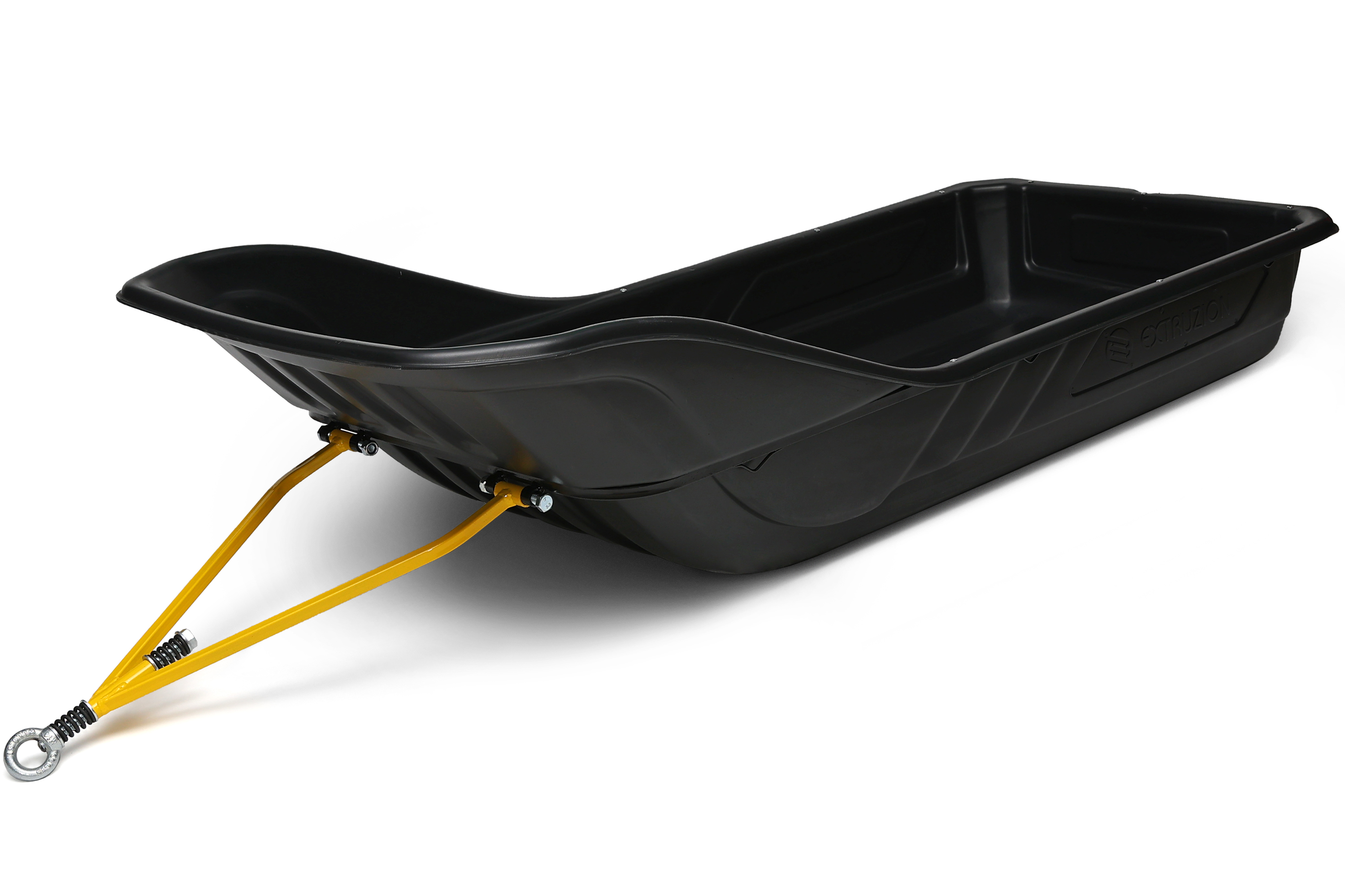 Сани волокуши с обвязкой и отбойником (без полозьев) С-6 LUXE (1650x810x455) для снегохода, мотобуксировщика, рыбалки, охоты. Ширина дна 550.