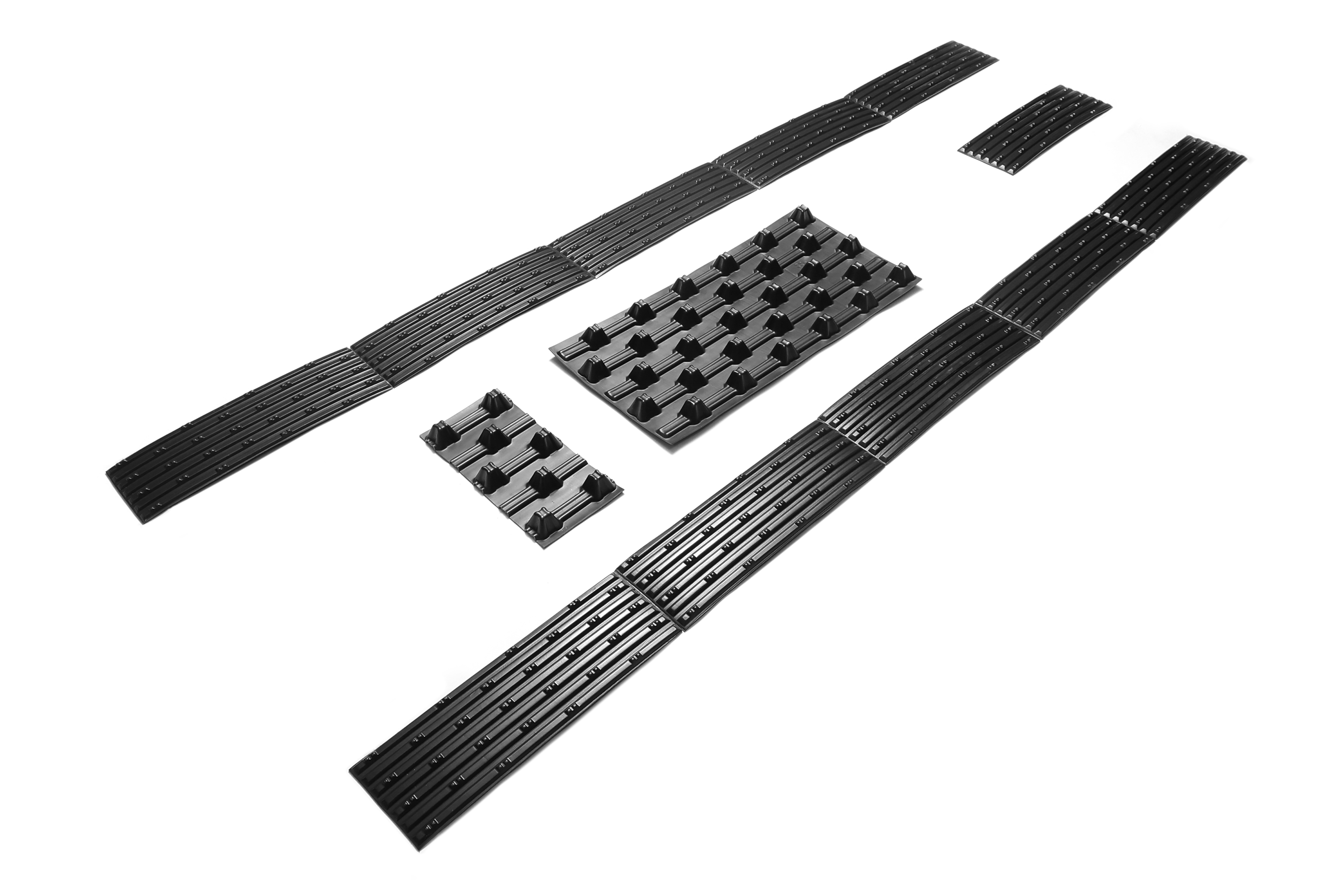 Настил противоскользящий пластиковый в прицеп (комплект 13 шт) ПНД