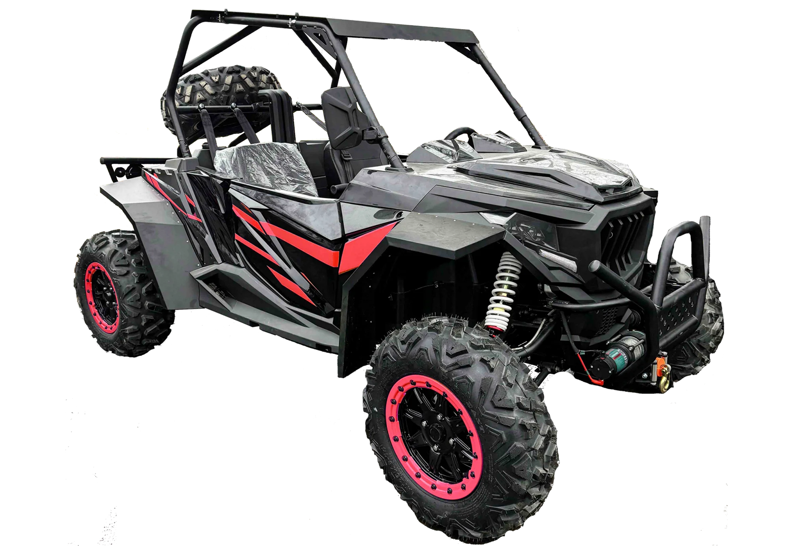 Багги HOOLEOX LEOX500 Черно-красный