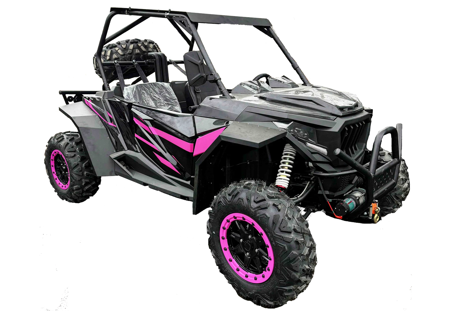 Багги HOOLEOX LEOX500 Черно-розовый