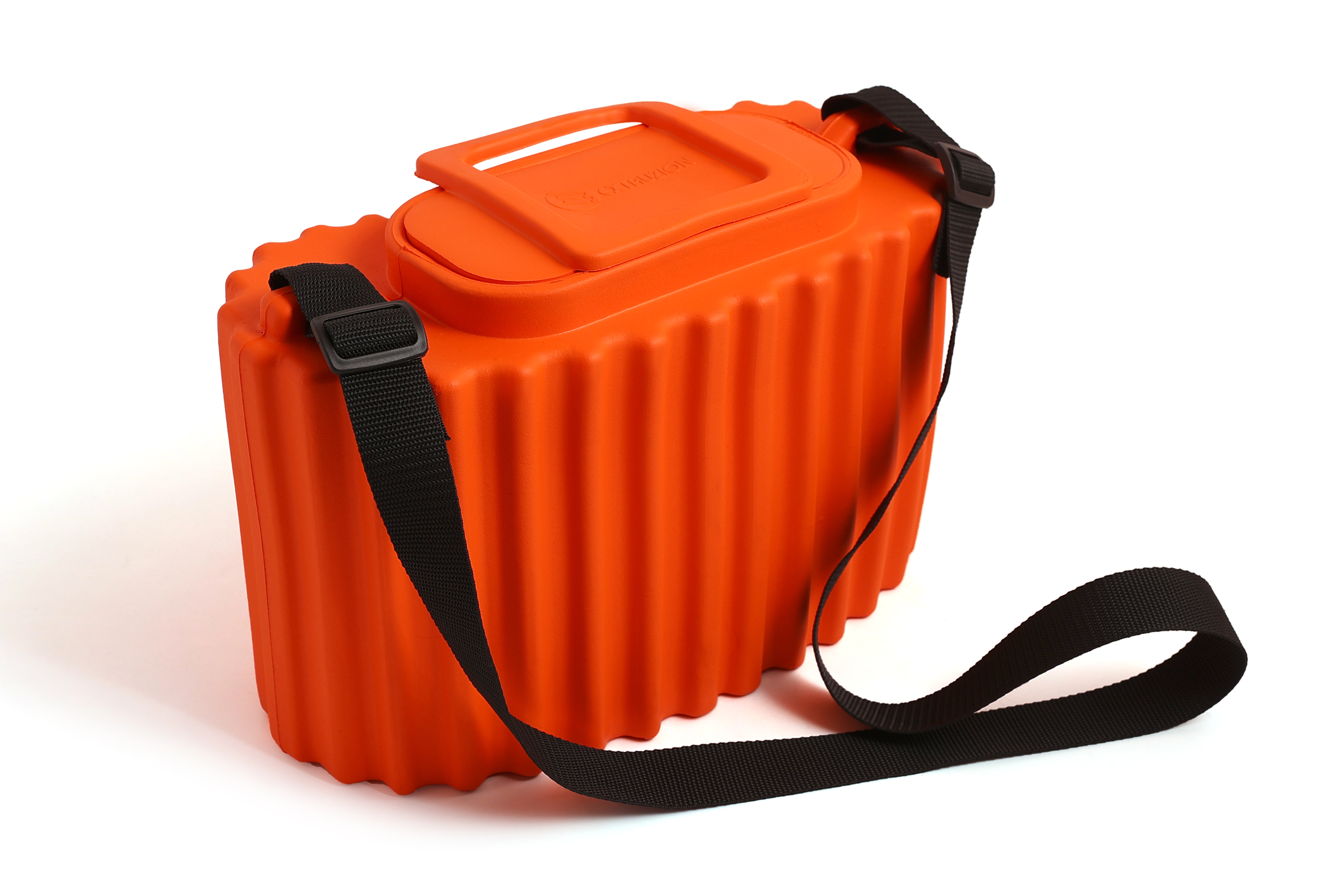 Кан рыболовный 7 литров Оранжевый