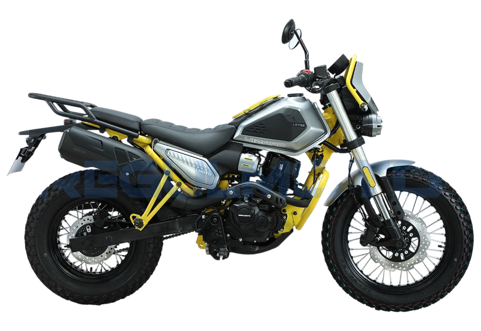 Мотоцикл Regulmoto WIZARD Серый/Желтый