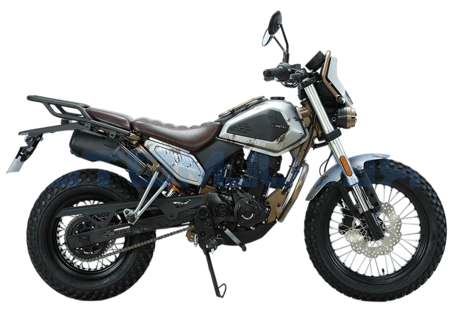 Мотоцикл Regulmoto WIZARD Серебро/Коричневый