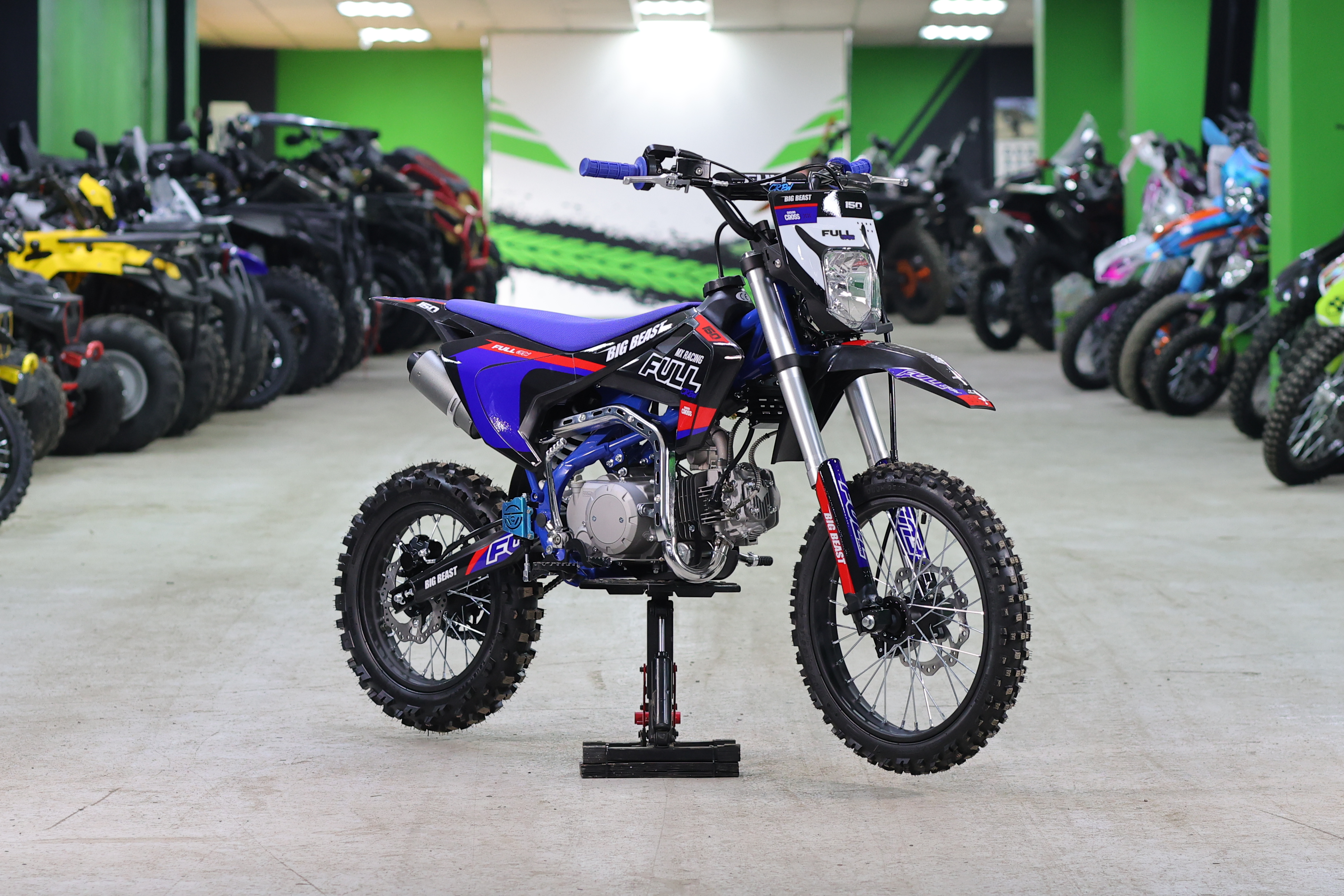 Питбайк FullCrew Big Beast 150cc 17\14 (механ., эл.стартер) MSD (BB)