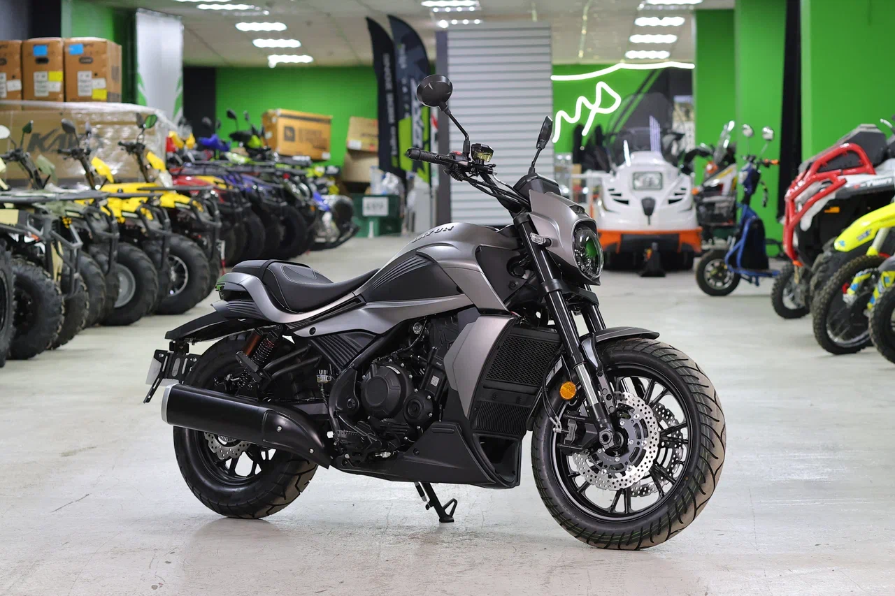 Мотоцикл DAYUN DY500-6F Grey/Серый