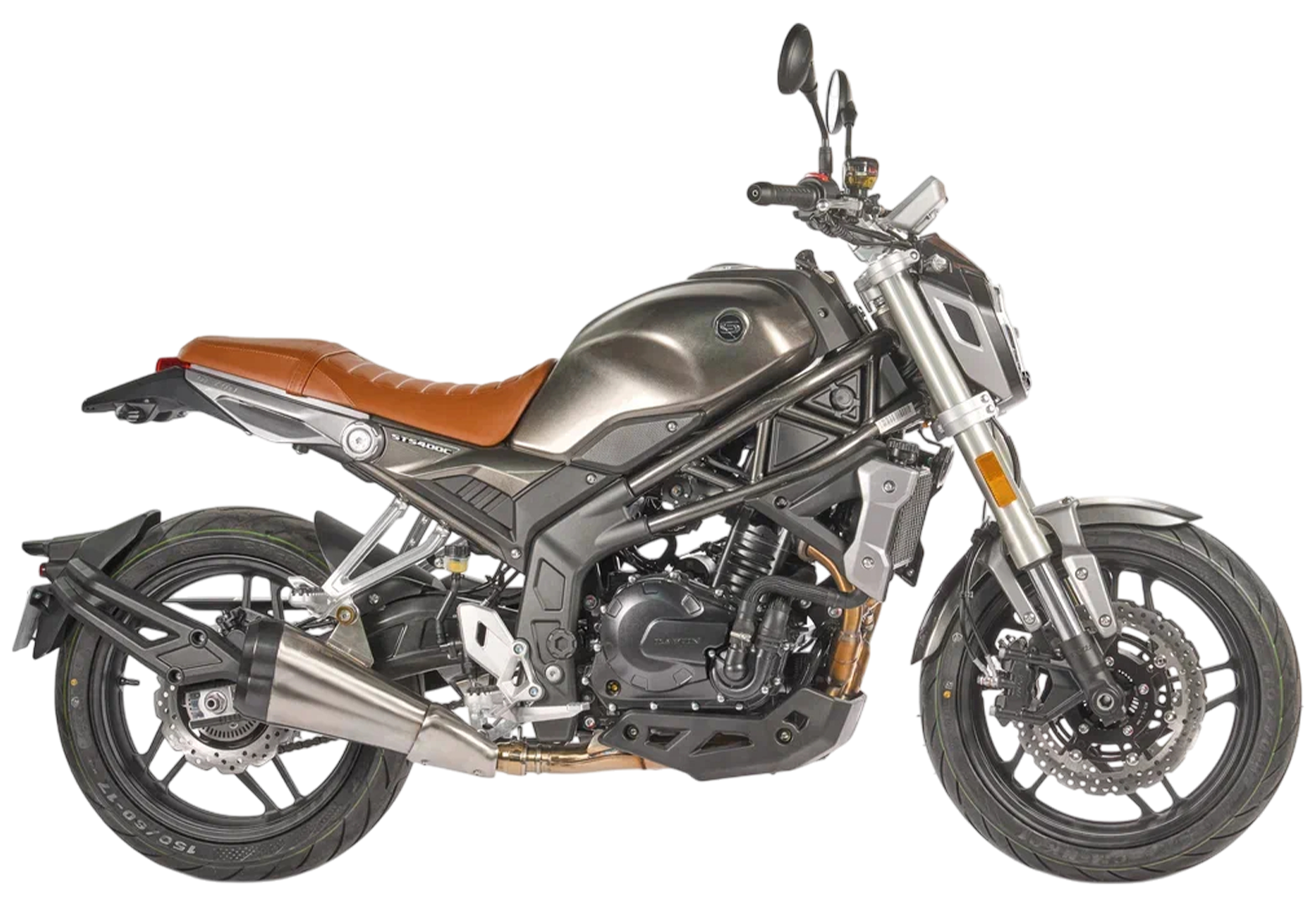 Мотоцикл DAYUN DY400-F Jadeite gold/Темно-серый