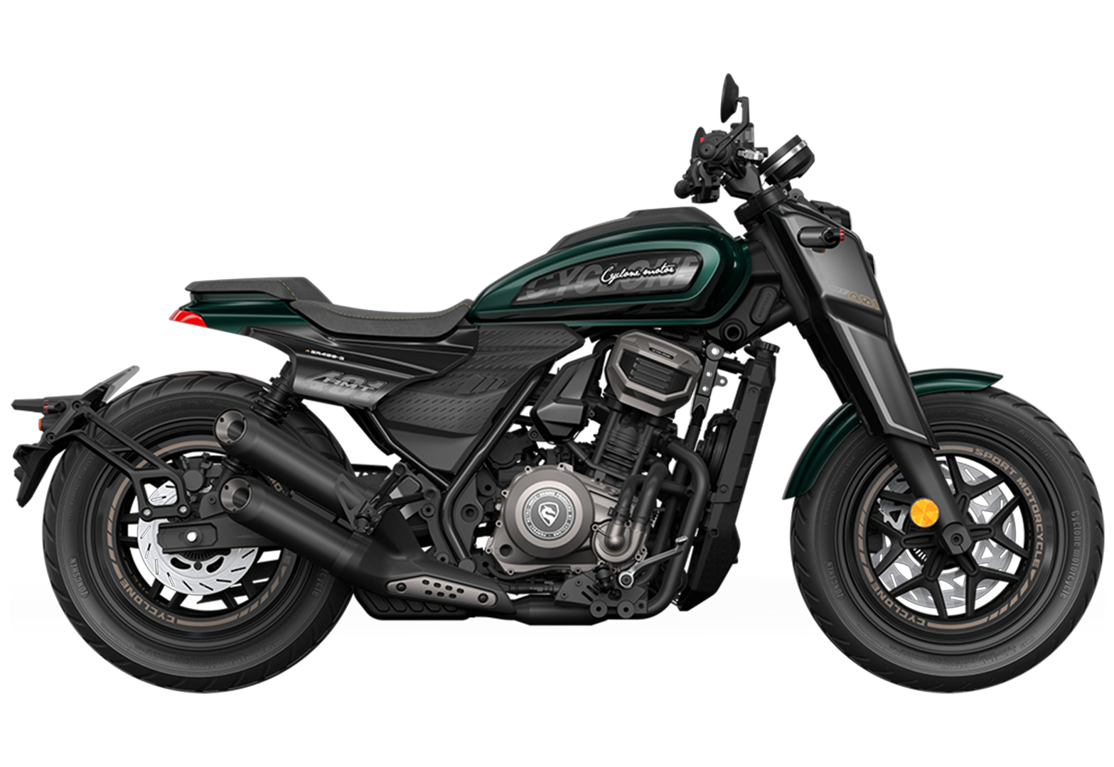 Мотоцикл CYCLONE AQS401 AMT Зеленый