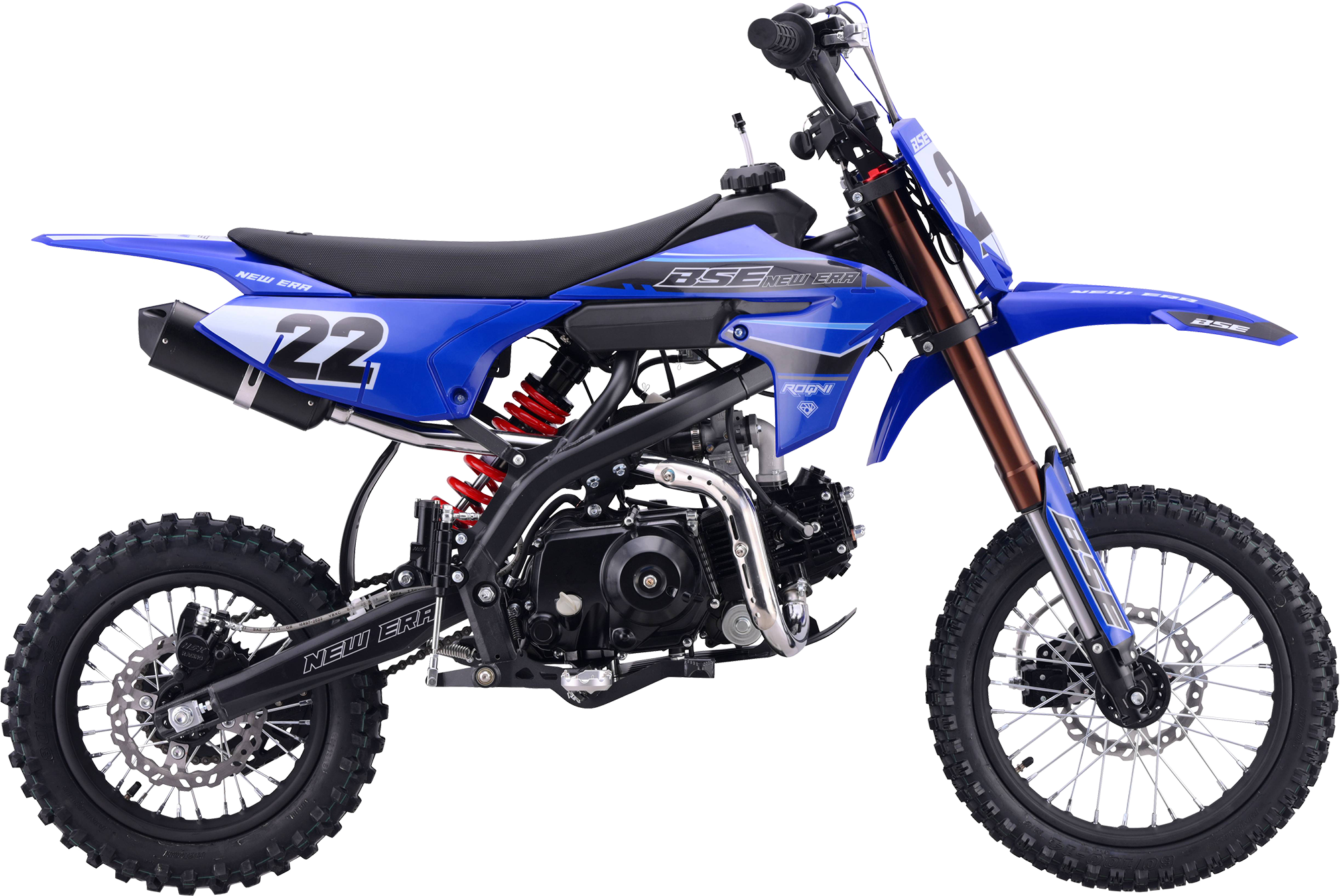 Питбайк BSE NEW ERA 110e Blue Reed 14/12 (Автомат КПП)