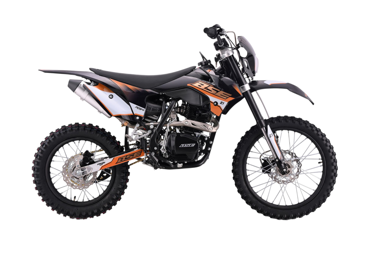 Кроссовый мотоцикл BSE Z1 Elysium Orange (2)