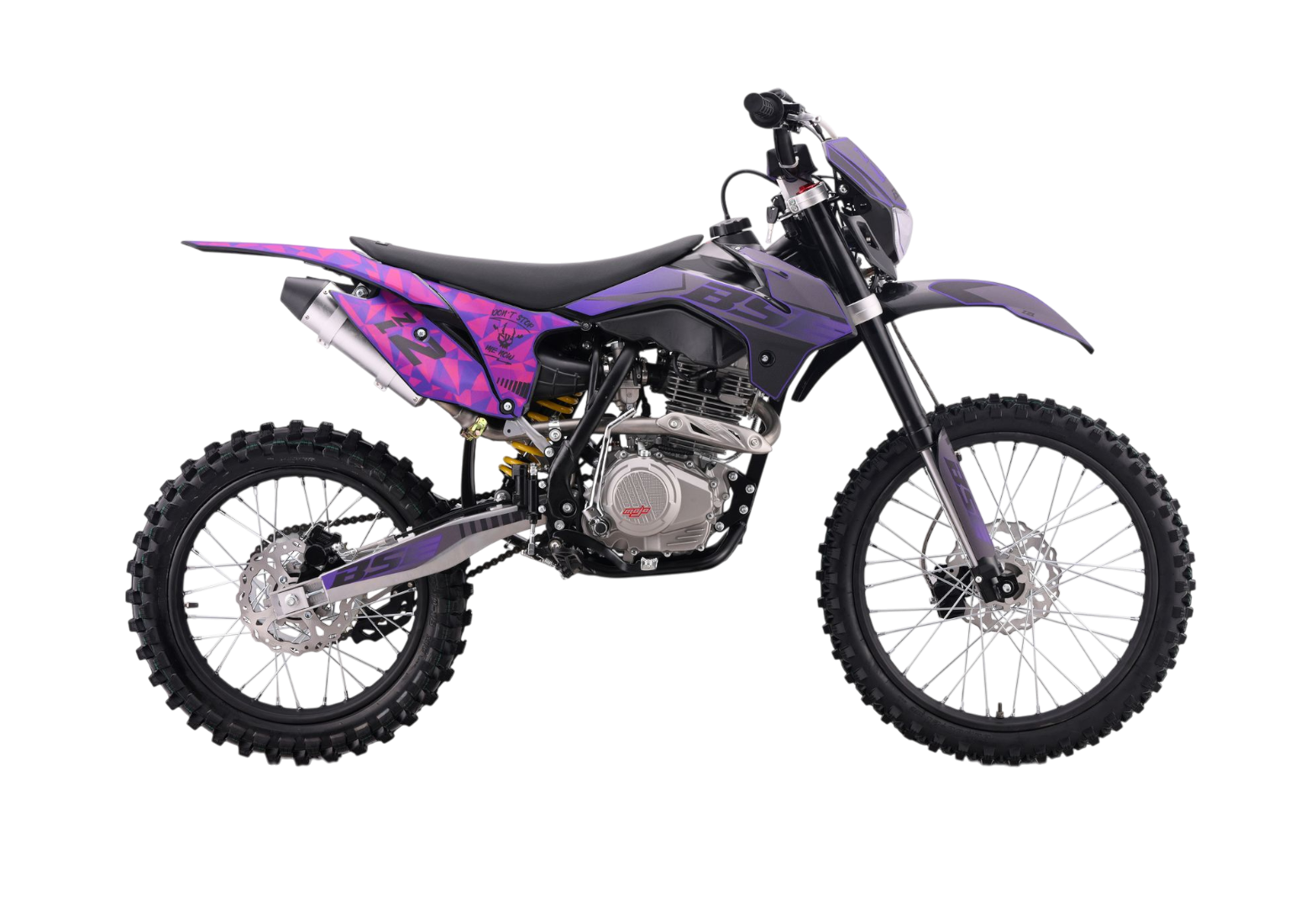 Кроссовый мотоцикл BSE Z2 L 21\18 Split Purple