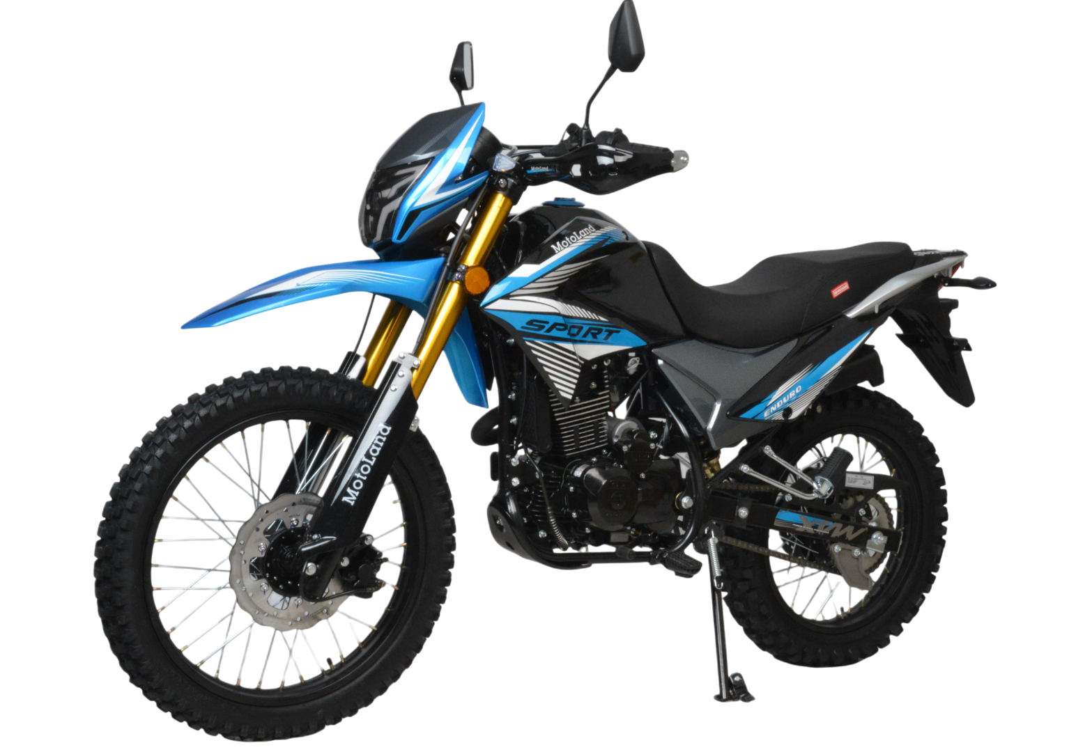 Мотоцикл Кросс 300 ENDURO ST NEON синий