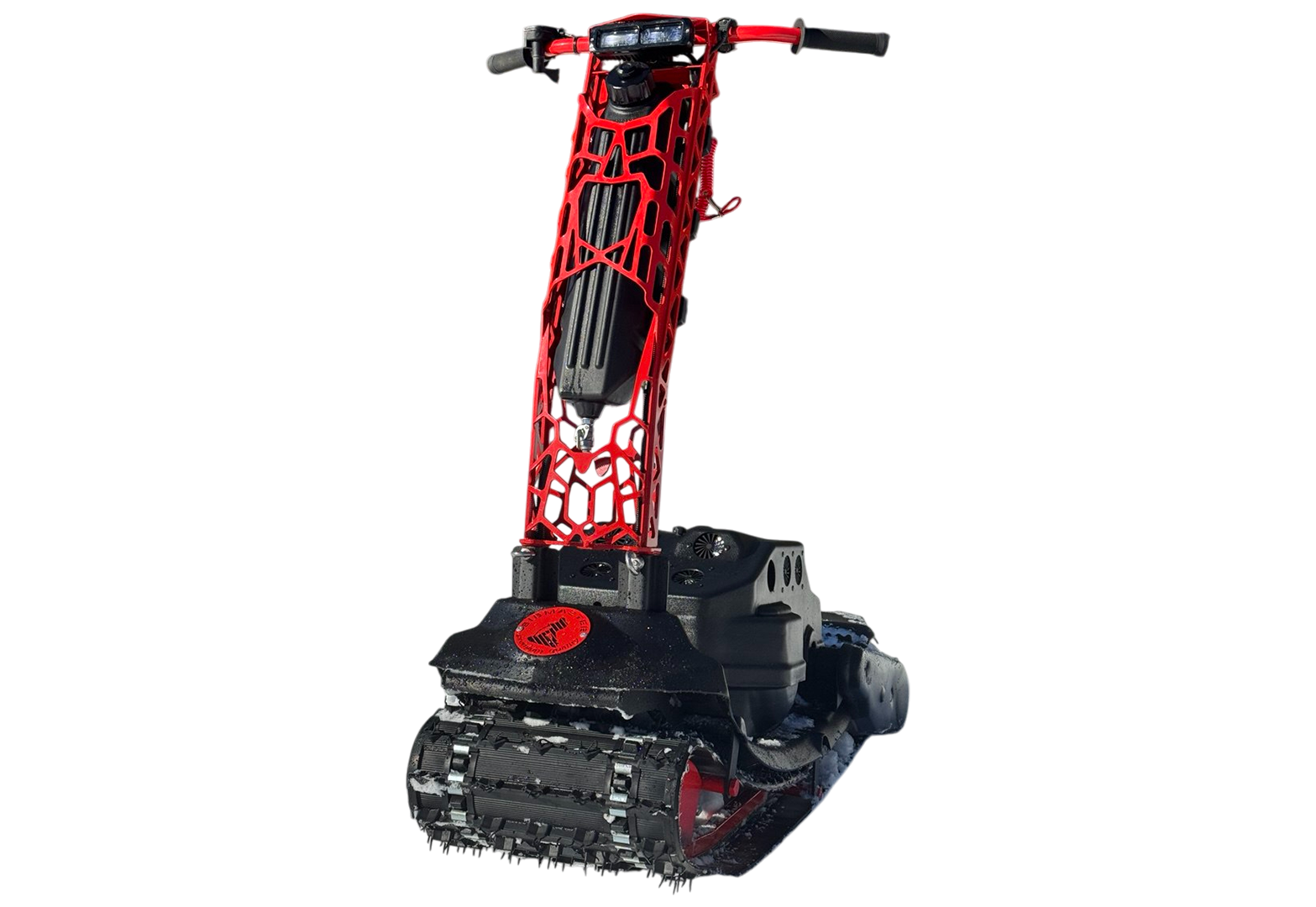 Мотосноуборд SIBMASTER 4 DRIVE (цвет рамы красный)