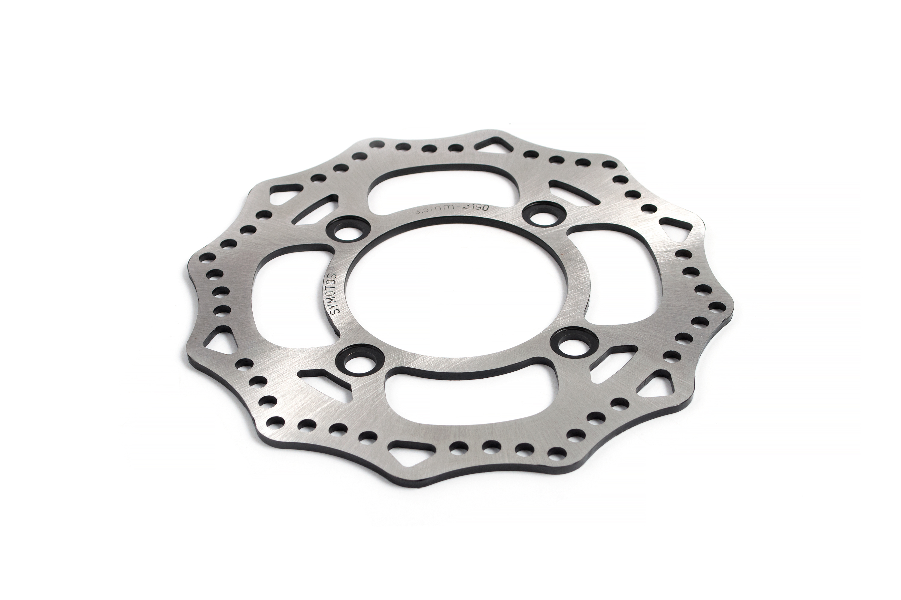 Диск тормозной фигурный для питбайка (190мм)