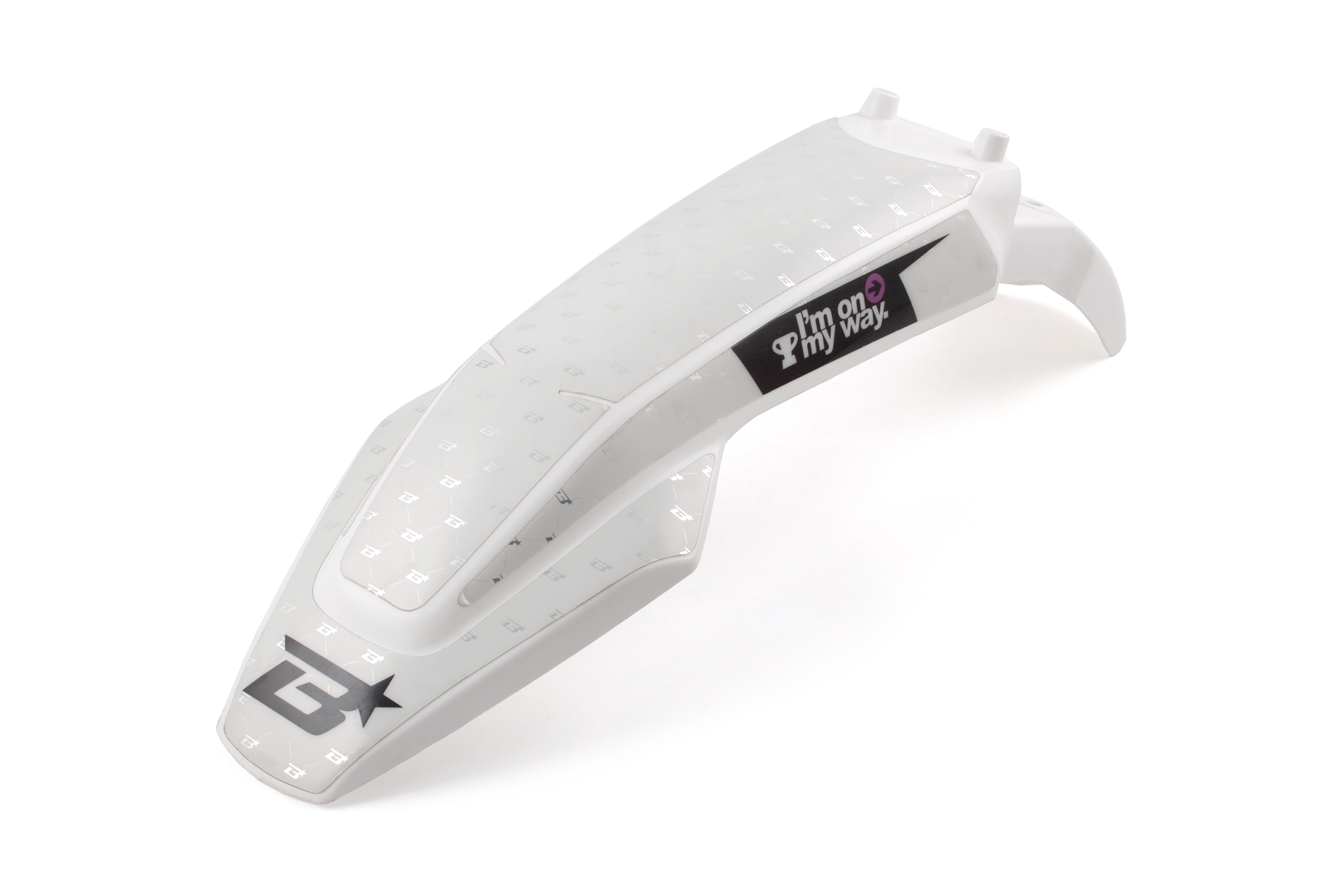 Крыло переднее для эндуро мотоцикла BRZ H5 CB 150/250 белое