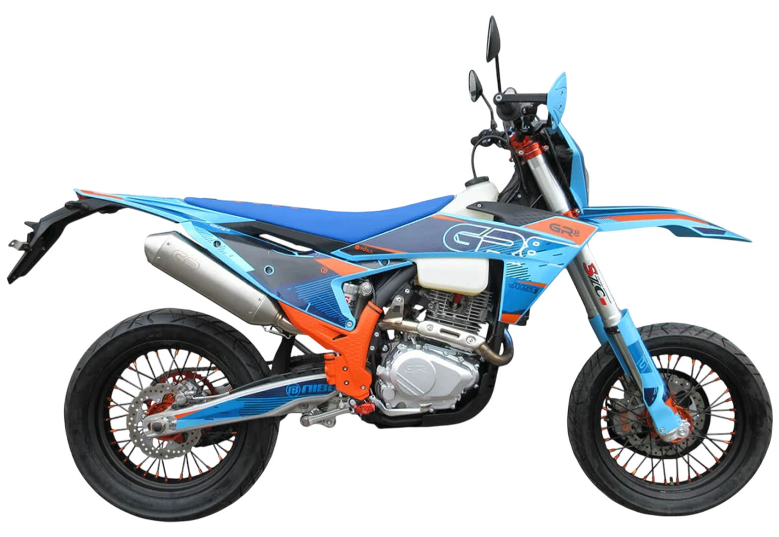 Мотоцикл GR8 F300A (4T CB300RL) Motard ПТС