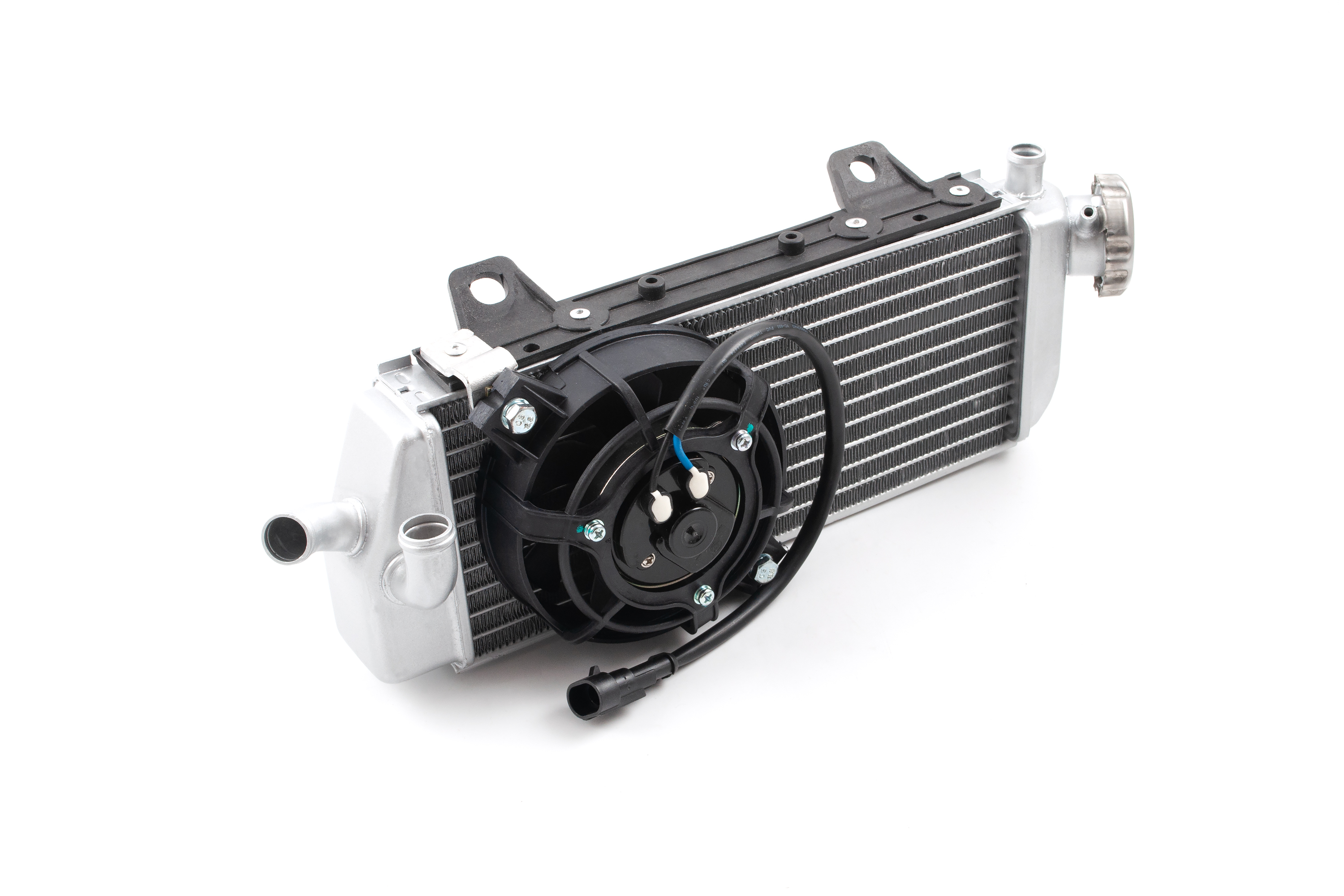 Радиатор правый для мотоцикла BRZ SX8 NC300s (тип- KTM 23-Н.В (рама К10))