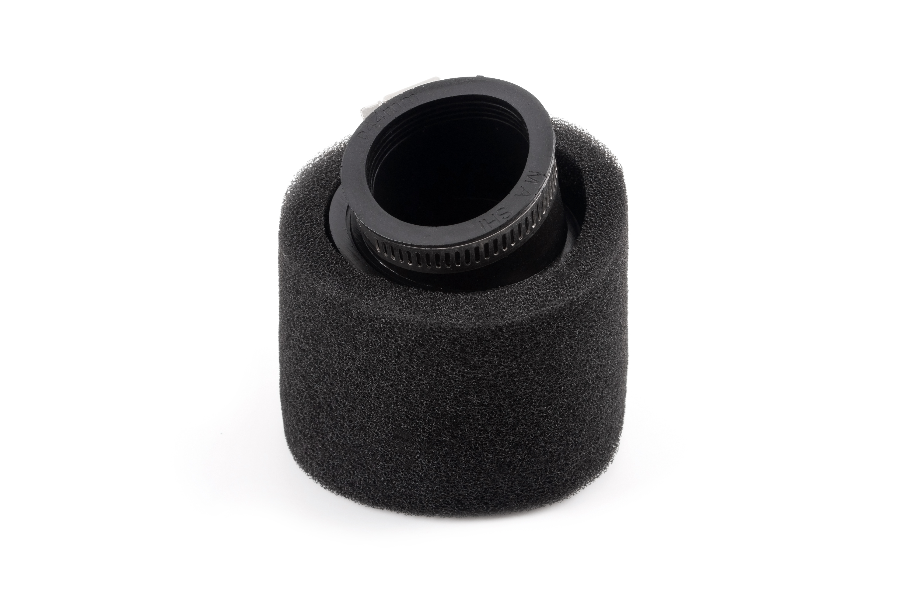 Фильтр воздушный универсальный 45мм угловой черный