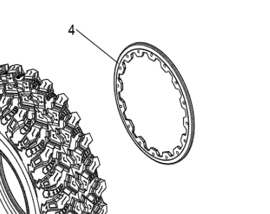 Бэдлок (для дисков) для квадроцикла BRC 1000 / BRP G2 CAN-AM Outlander 500, 650, 800, 1000R
