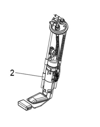 Топливный насос для квадроцикла BRC 1000 / QJMotor SFA 600 / SFA 1000
