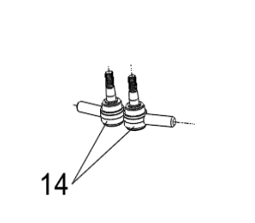 Наконечник рулевой тяги внутренний (F) для квадроцикла BRC 1000 / BRP G2 CAN-AM Outlander 500, 650, 800, 1000R (1шт.)