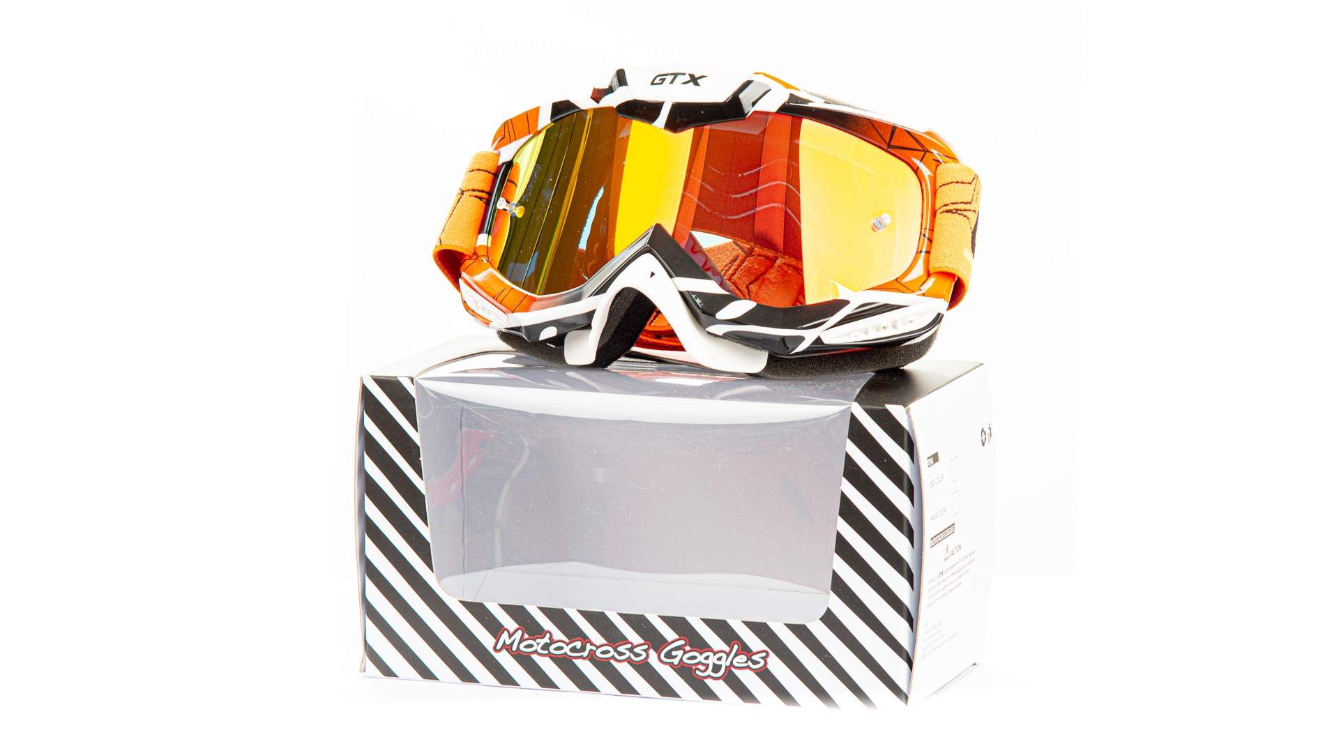 Очки Мотокросс GTX 5016 желтые