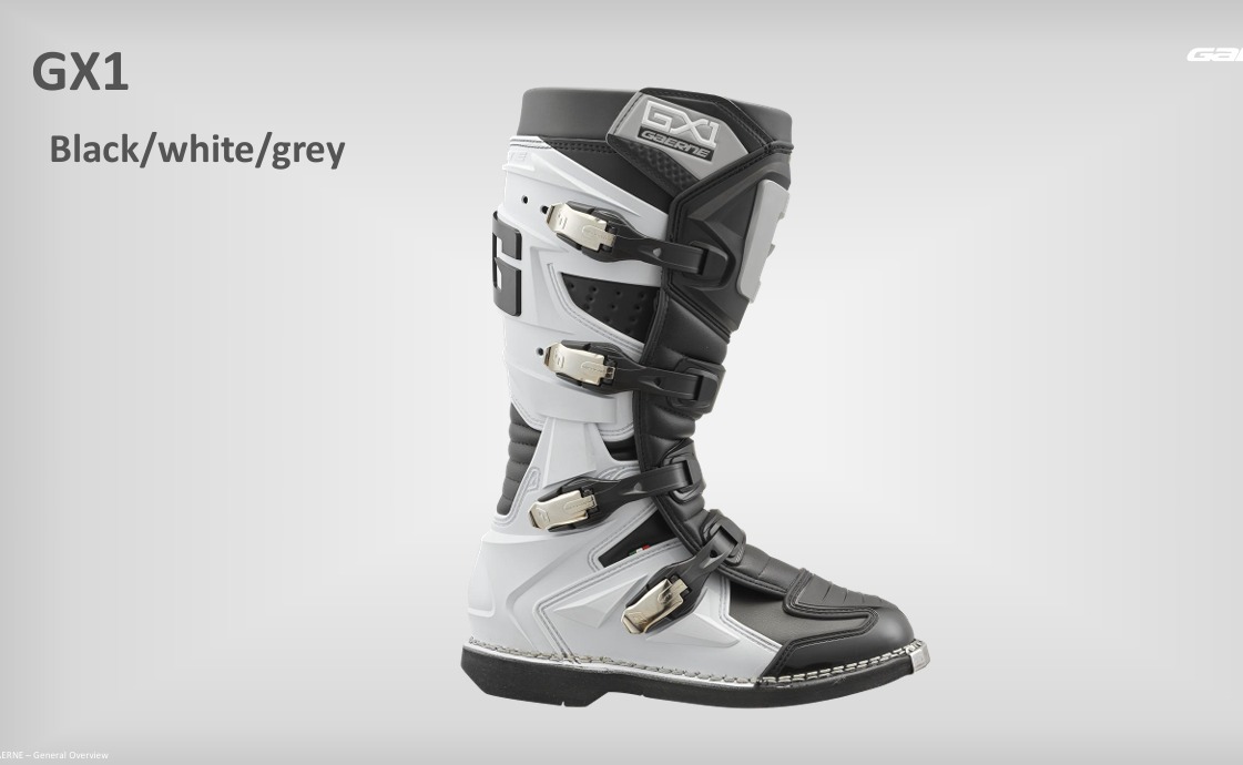 Мотоботы Gaerne GX-1 Evo Black/White/Grey 41