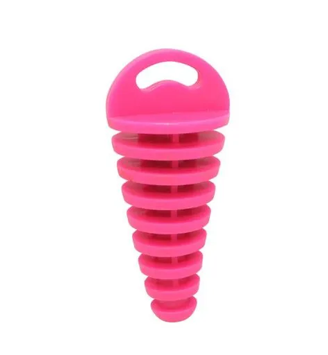 Пробка глушителя для питбайка и эндуро мотоцикла / 2T-4Т (15-38мм) розовая