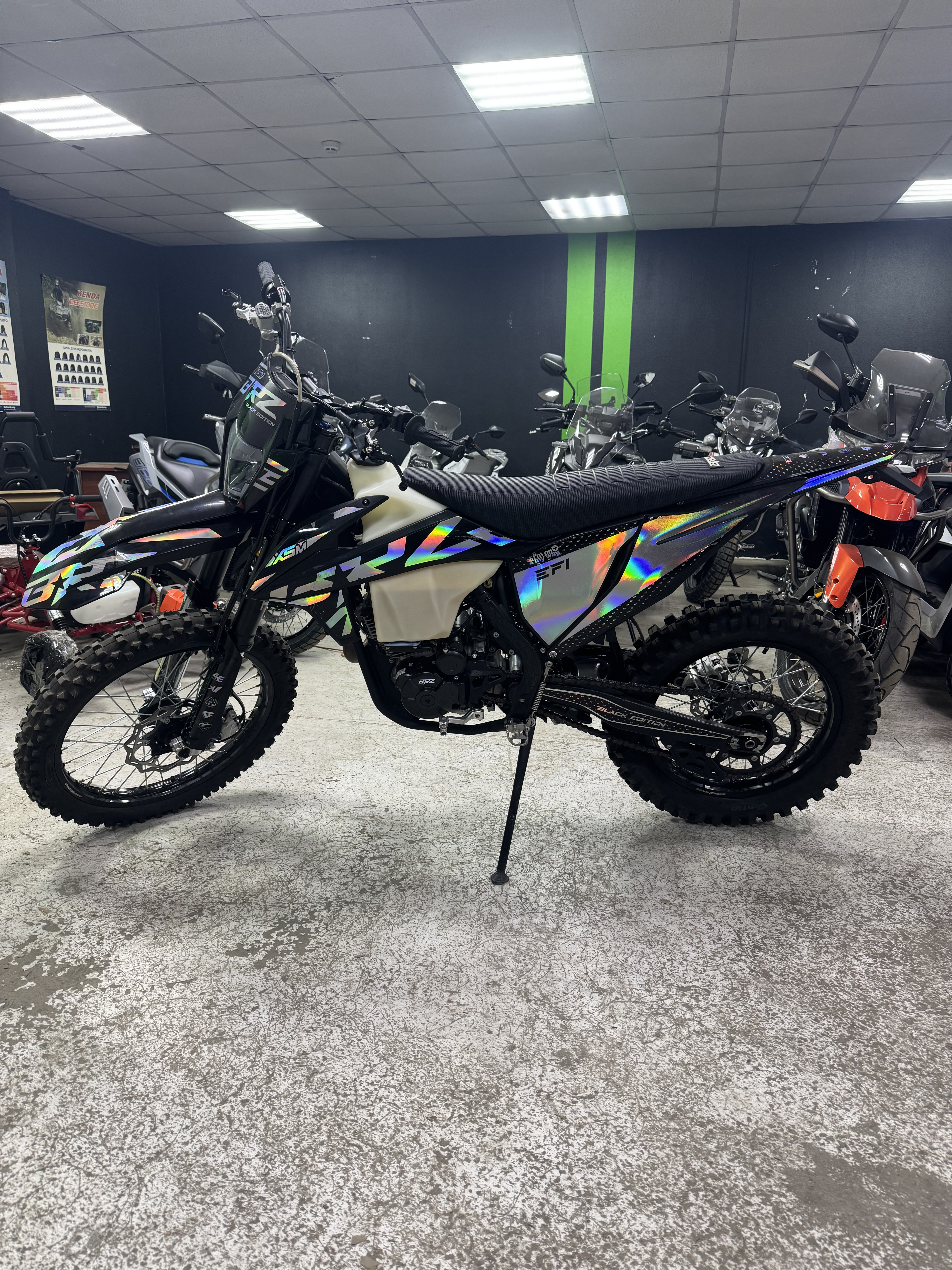 Мотоцикл BRZ X5M PR250 Black Edition EFI б/у