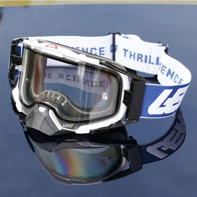 Очки Leatt Velocity 6.5 Cryztal Blue Forge 83%