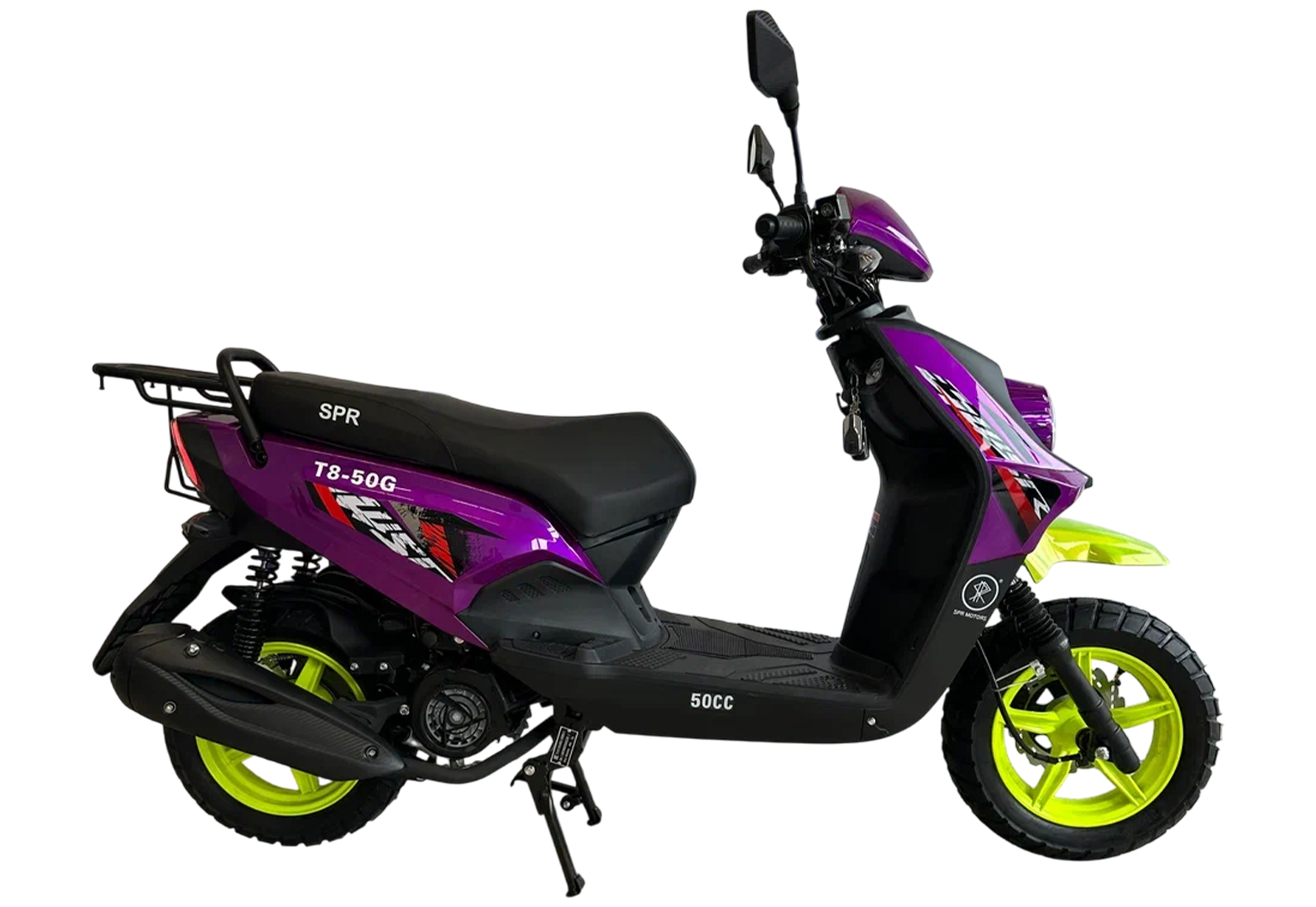 Скутер SPRMOTORS Zoom-10 T8-50G 150cc (Фиолетовый)