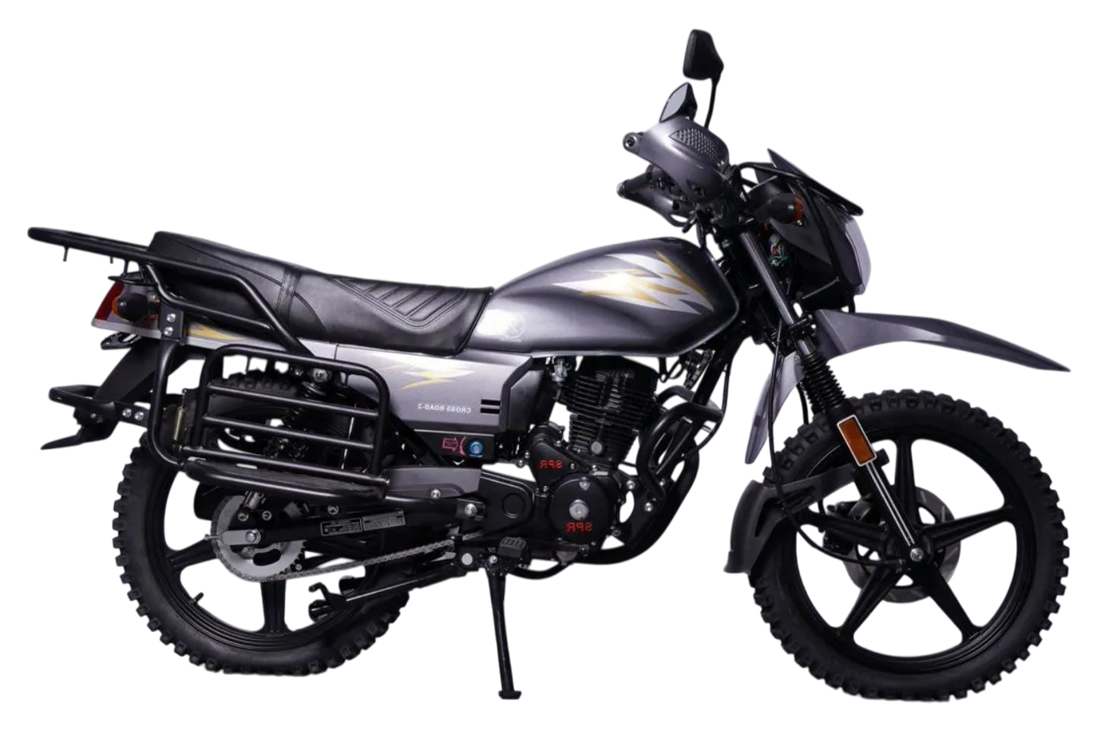 Мопед SPRMOTORS CrossRoad-200 (Серый)