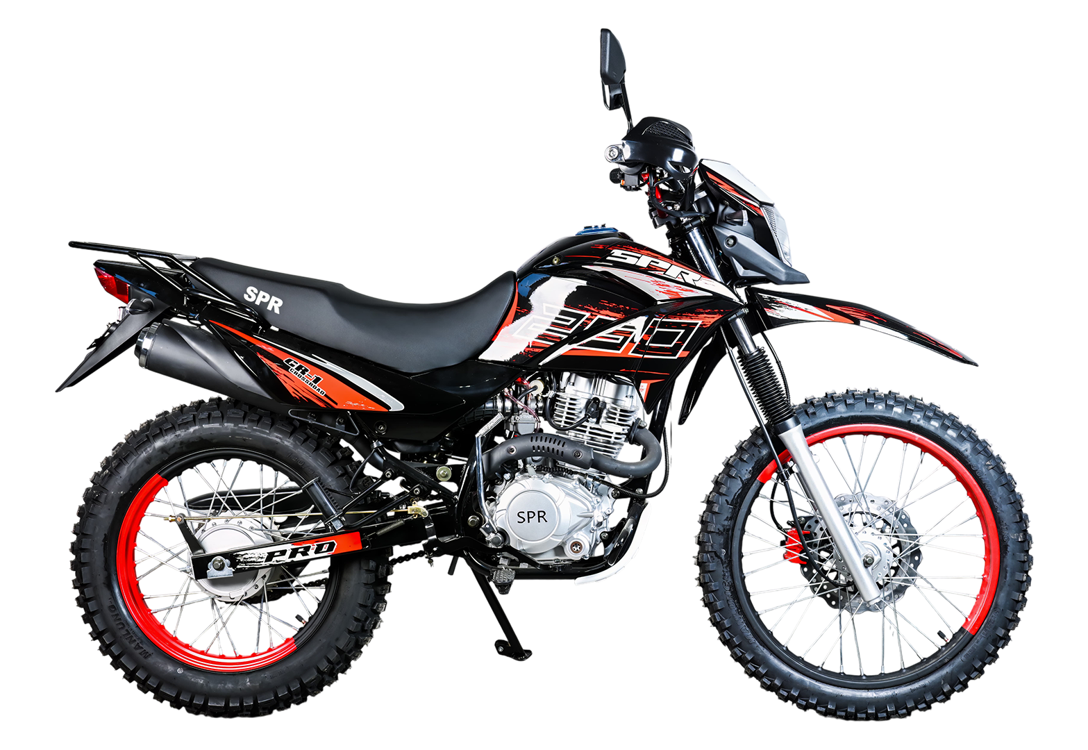 Мотоцикл SPRMOTORS CrossRoad-1 (Черный)