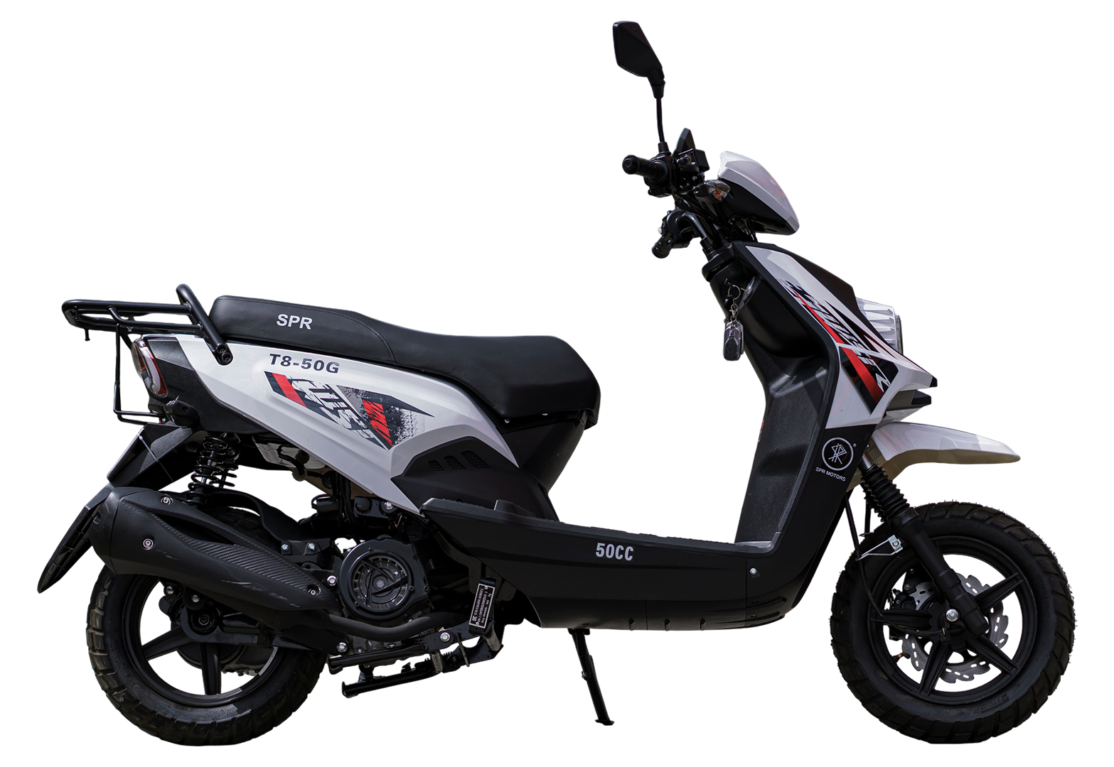 Скутер SPRMOTORS Zoom-10 T8-50G 150cc (Белый)