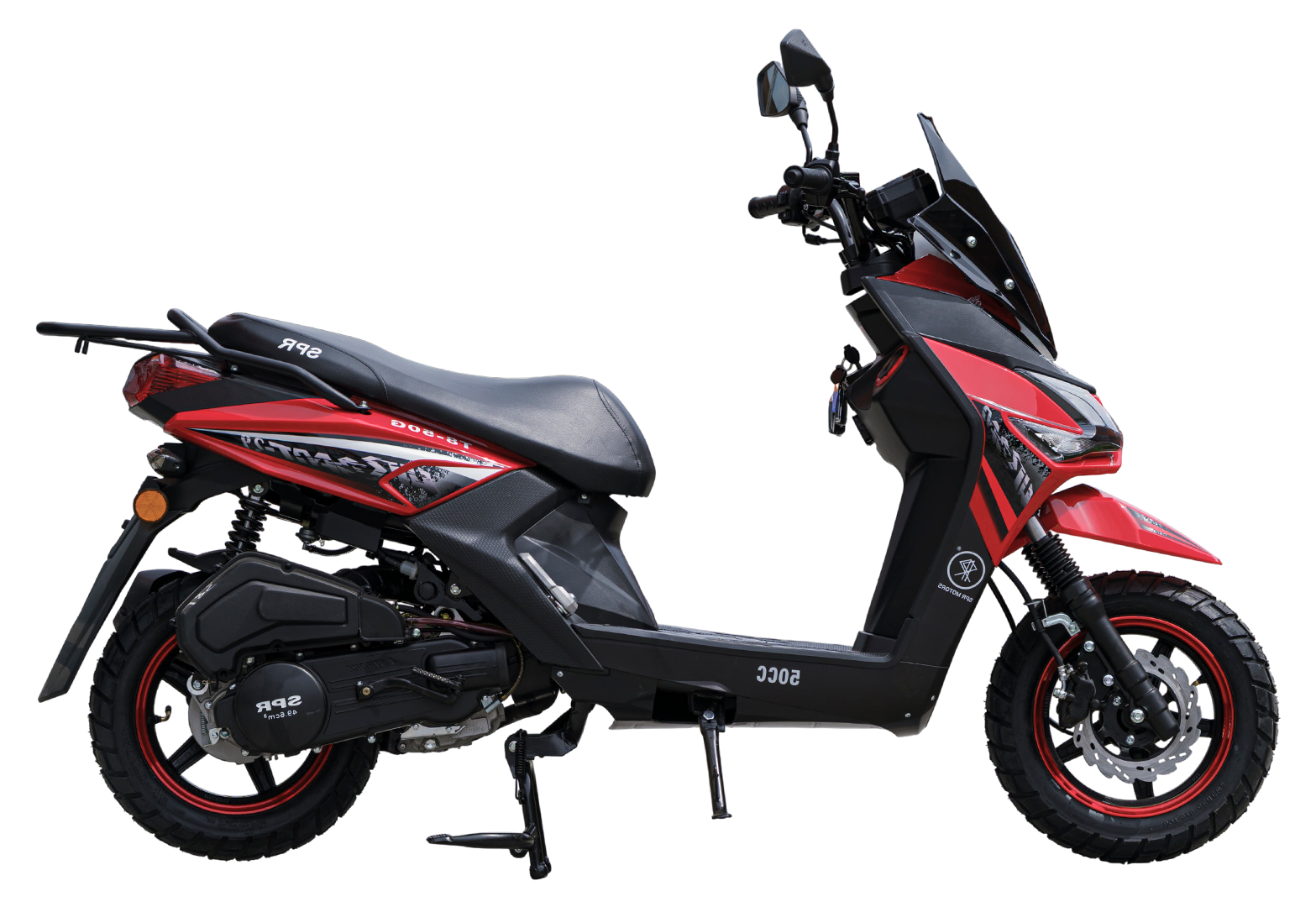 Скутер SPRMOTORS Zoom-9 (Красный)