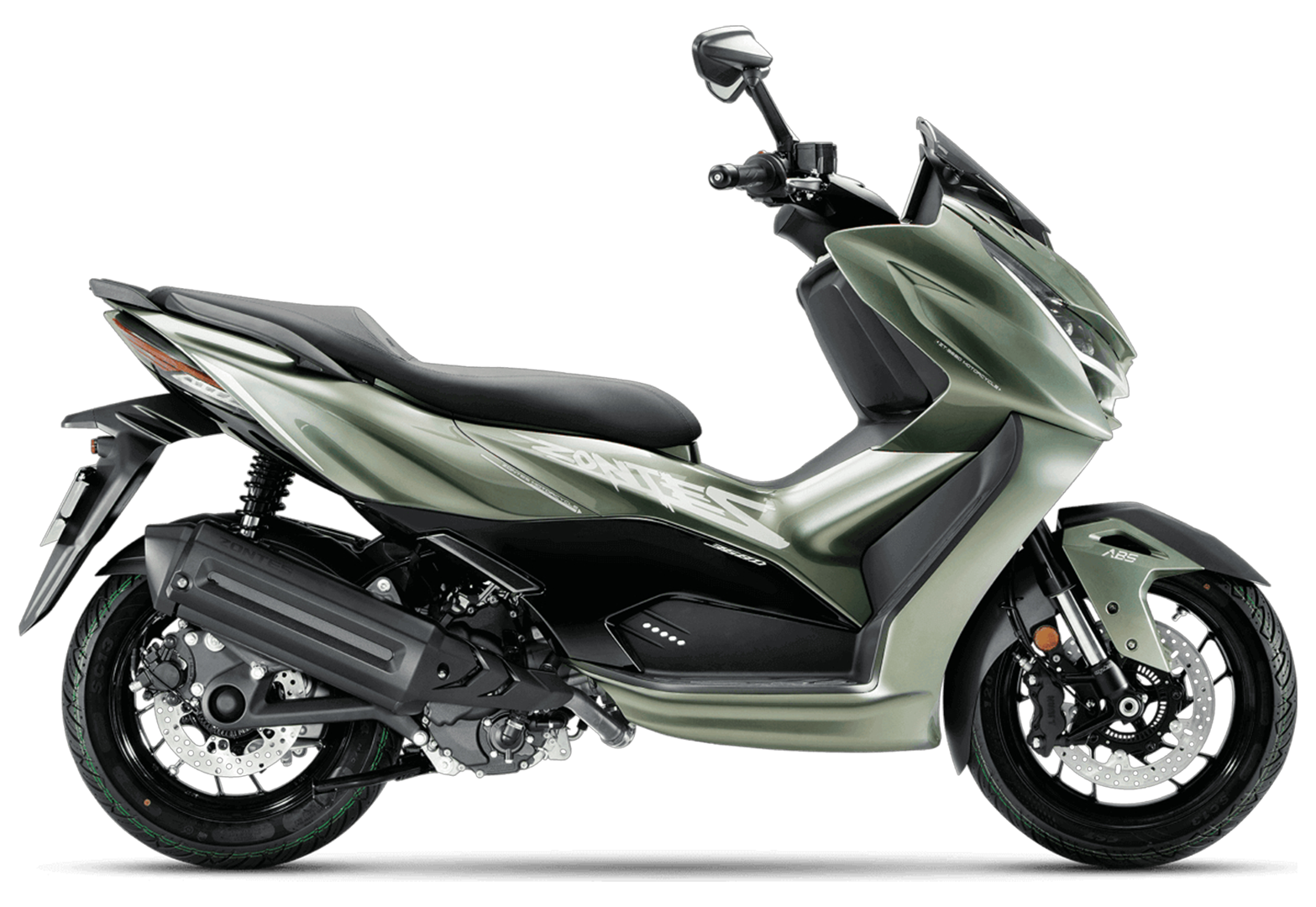 Максискутер ZONTES ZT368-D 2026 (ПТС) Зеленый