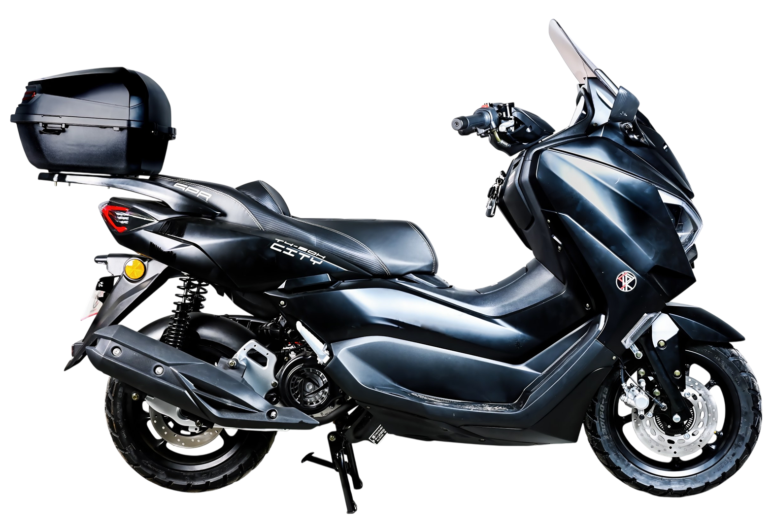 Скутер SPRMOTORS CITY MAX 180 EFI (Черный)