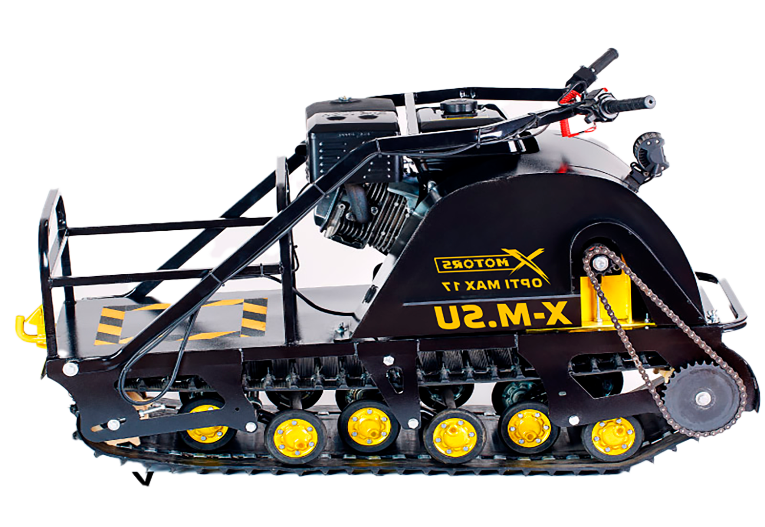 Мотобуксировщик X-MOTORS OPTI MAX 20 л.с. с подогревом ручек