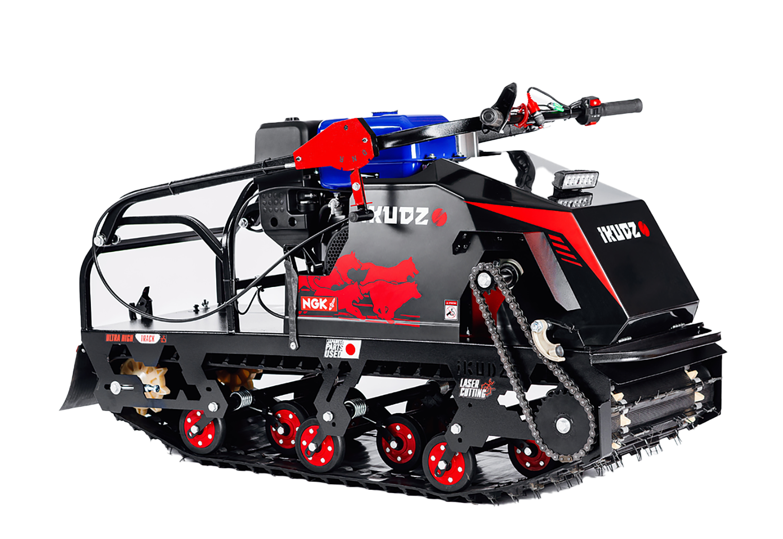 Мотобуксировщик IKUDZO-YAMAHA 2.0 1450/500 EKR15/ESR15 (РЕВЕРС, МАХ-комплектация)