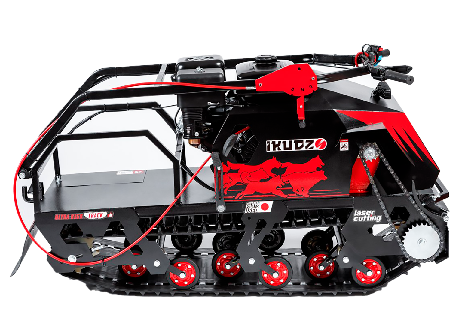 Мотобуксировщик IKUDZO 1250/500 K9