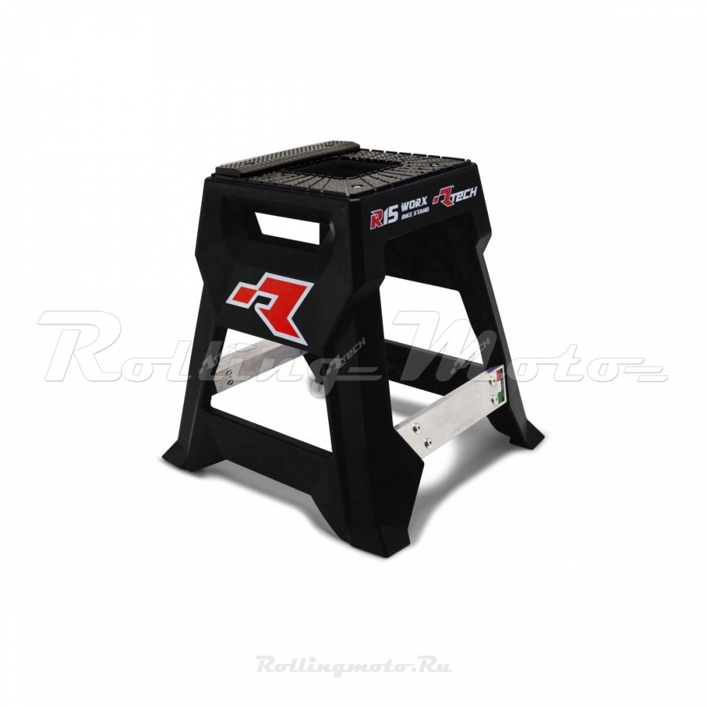 Подставка для кроссового мотоцикла пластиковая R-Tech R15 (до 230 кг, высота 43 см) черная
