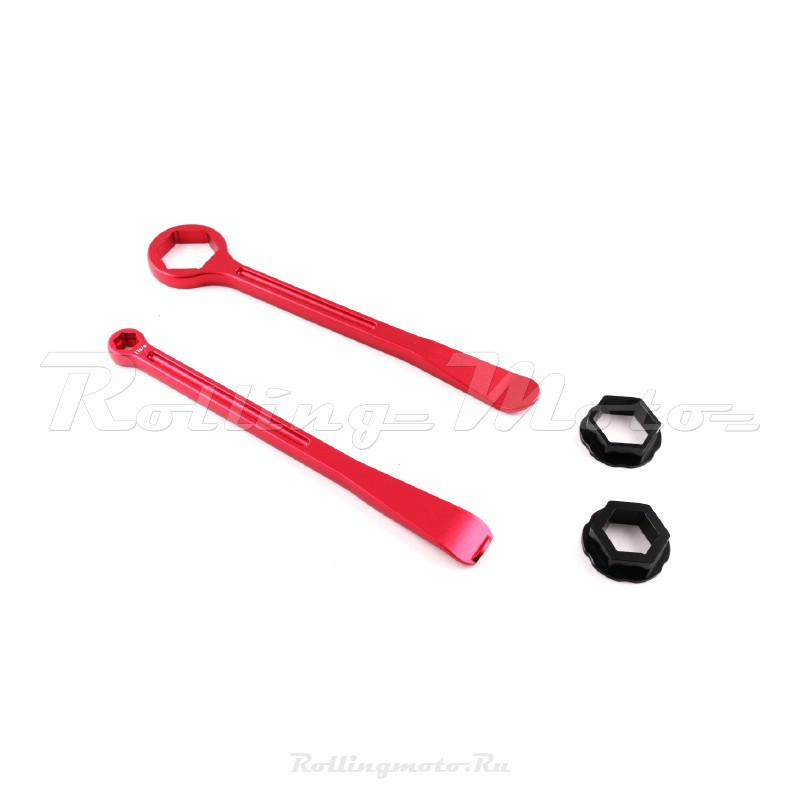 Комплект из 2-х алюминиевых монтажных лопаток с накидными ключами M32/27/22/13/10  SM-PARTS