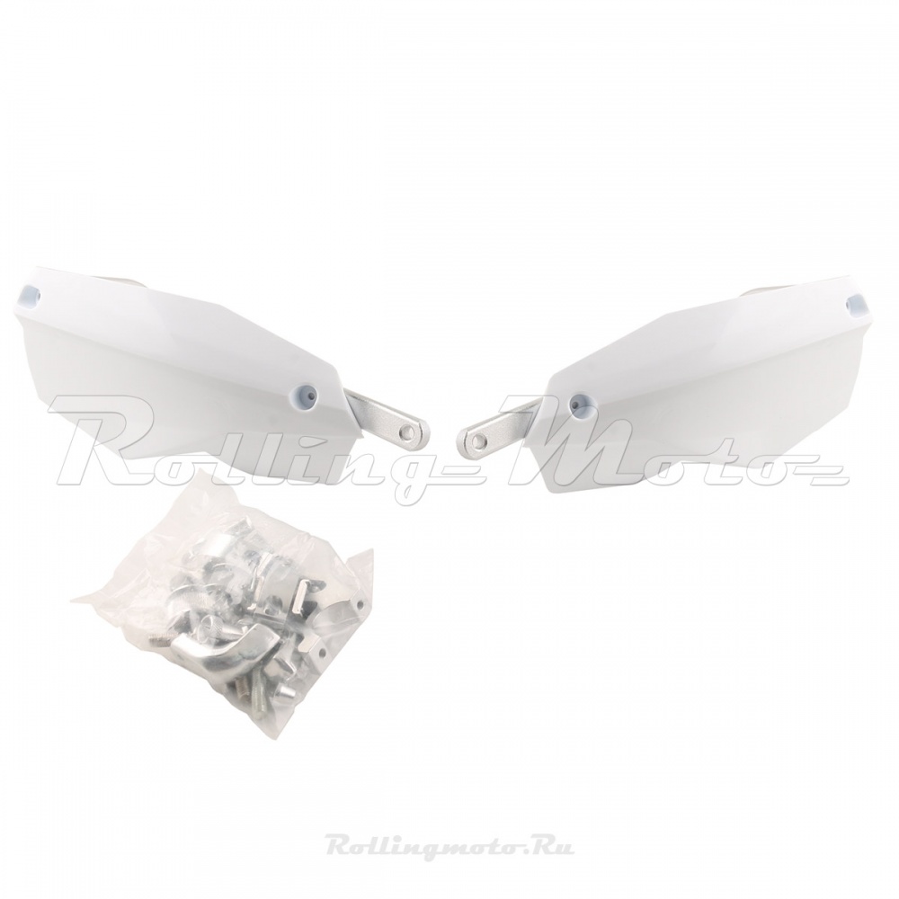 Защита рук (пара) HP24 белая армированная SM-PARTS
