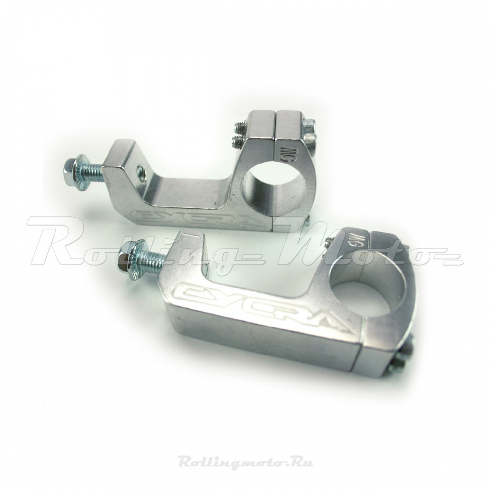 Комплект крепежа для рулей 28 мм (1-1/8) CYCRA U-CLAMP TWINWALL черный