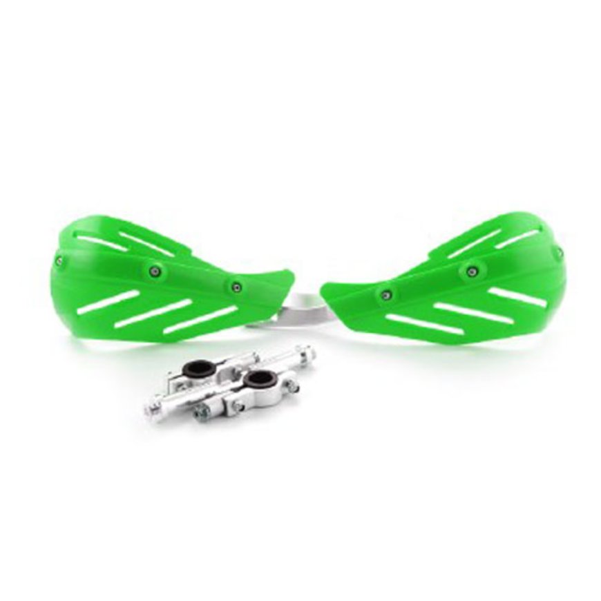 Защита рук (пара) HP15 зеленые армированные SM-PARTS