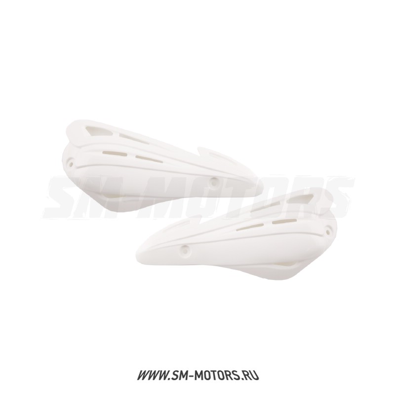 Сменные щитки (пара) для защиты рук SMP-10  SM-PARTS белые