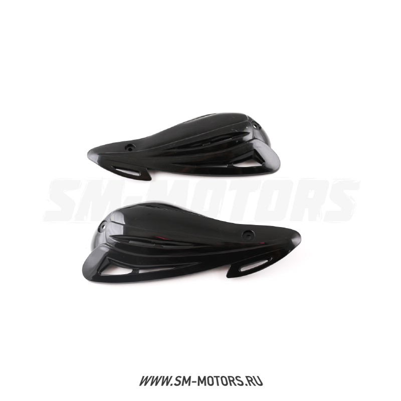 Сменные щитки (пара) для защиты рук SMP-10  SM-PARTS черные