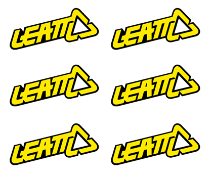 Наклейка Leatt 120x40mm 6pack (800030172)