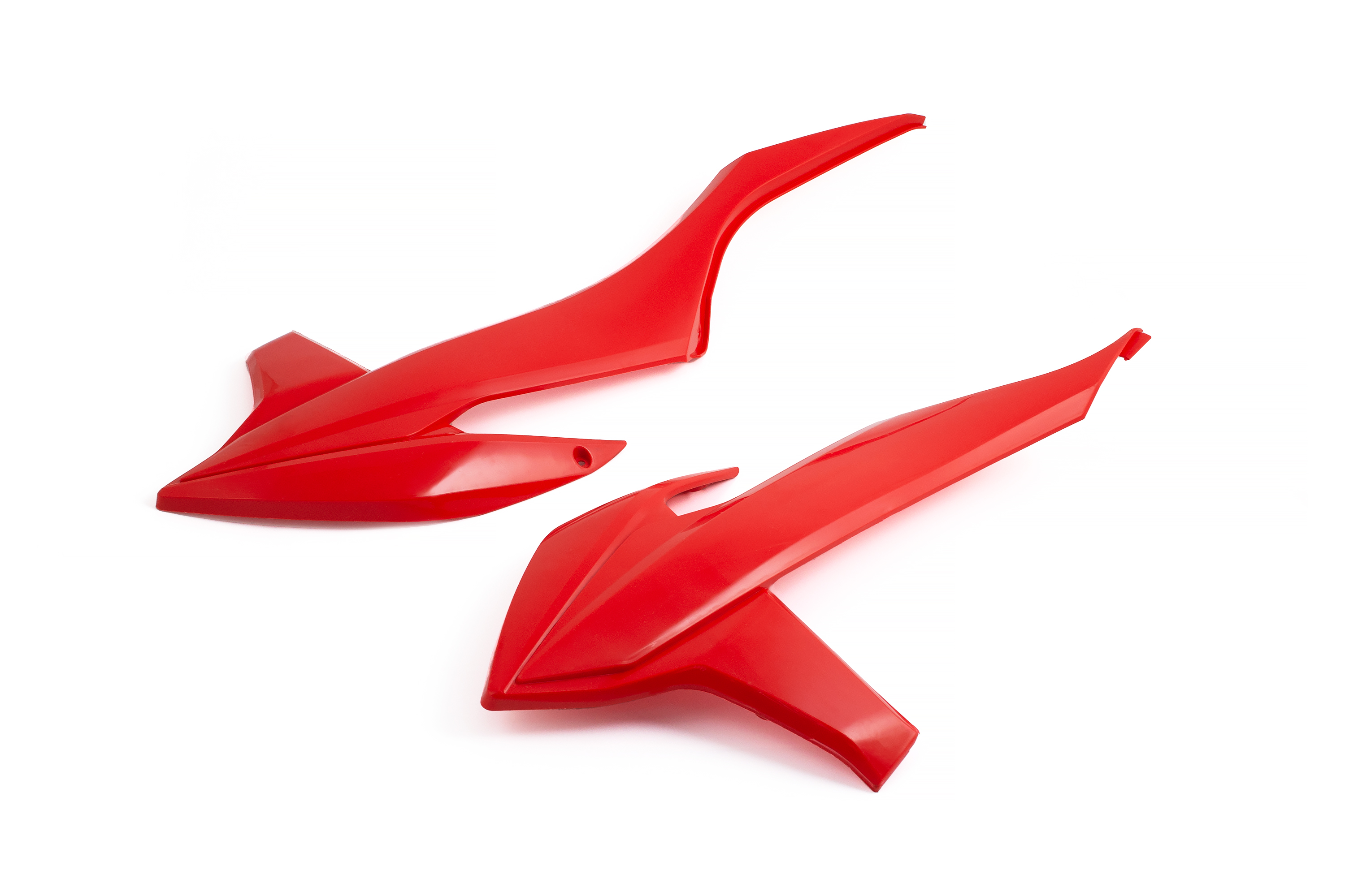 Обтекатели передние на эндуро KTM 20-23г. (Рама К8) красные (пара)