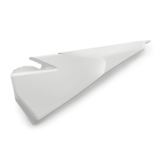 Левая боковая крышка для эндуро тип HUSQVARNA 2019-2023 (белый)