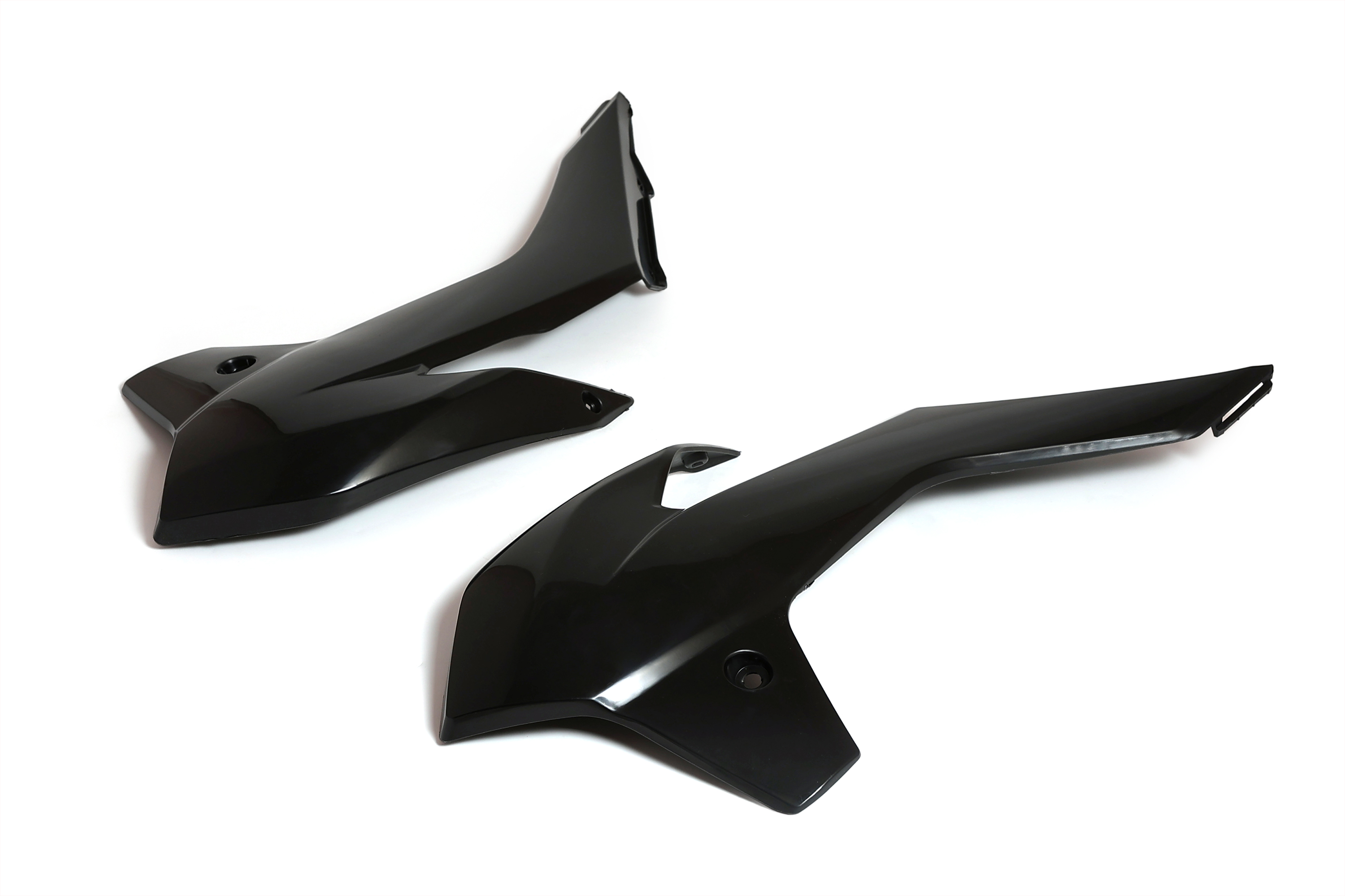 Обтекатели передние на эндуро (пара) KTM SX85 13-16г. (рама K5) черные